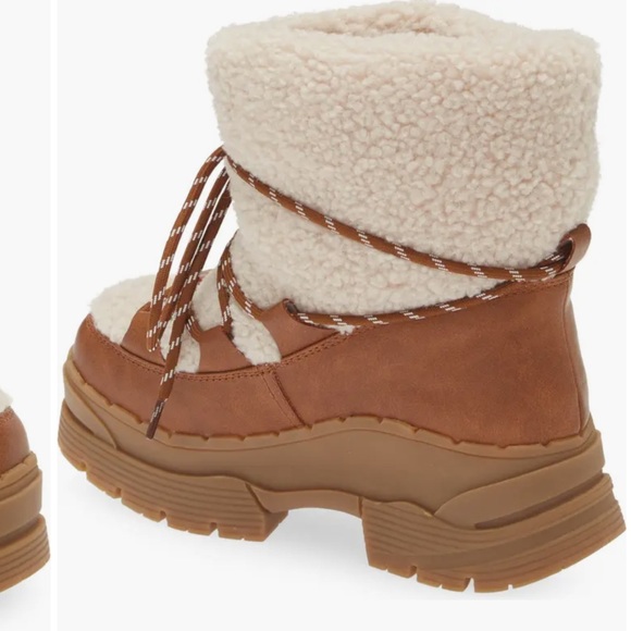 NWOT Jeffrey Campbell subzero faux shearling boots - Picture 2 of 5